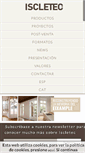 Mobile Screenshot of iscletec.com